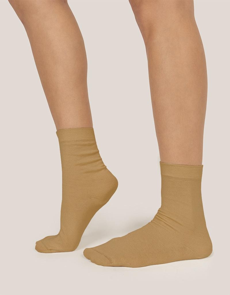 tittimitti Calcetines de lujo 100% algodón orgánico para mujer, paquete de  3 unidades. Fabricado en Italia.