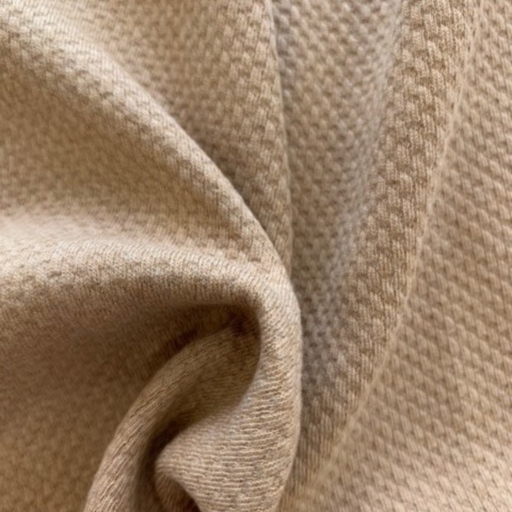 [RBR-K0001-BRg] INTERLOCK JACQUARD (1,70m / 240gm2)_OCCRegenerative® Brazil_MARRÓ 